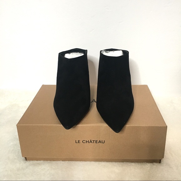 Le Chateau Pointy Toe Mules - Picture 2 of 7